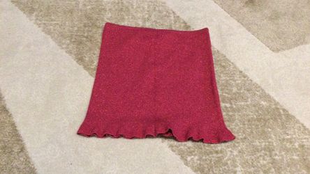 Joseph A. Pink glitter skirt