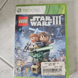 Lego Star Wars III For Xbox 360 