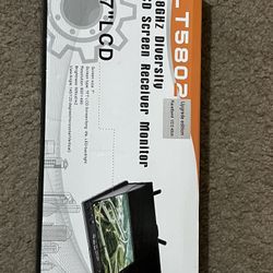 FPV 7” monitor 5.8Ghz 40ch Dvr Function, Battery