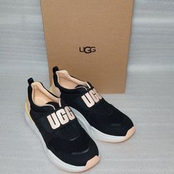 UGG Sneakers Slip On. Black. New .  Size 9 Women's Shoes 