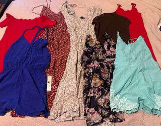 Women’s dresses and rompers