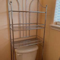 Metal Bathroom Shelf