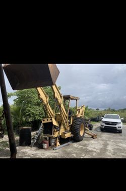 1987 ford 555A back hole