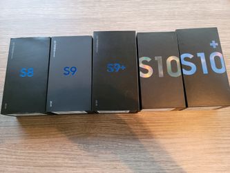 Boxes S8, S9, S9+, S10, S10+ With Cable, headphones and charger