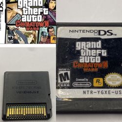 GRAND THEFT AUTO CHINATOWN WARS - NINTENDO DS - CART ONLY TESTED & Authentic 
