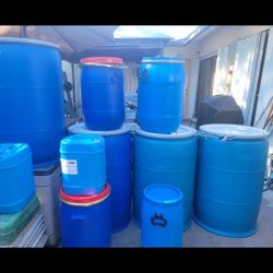 WATER TANKS/DRUMS/LIKE NEW CONDITION 