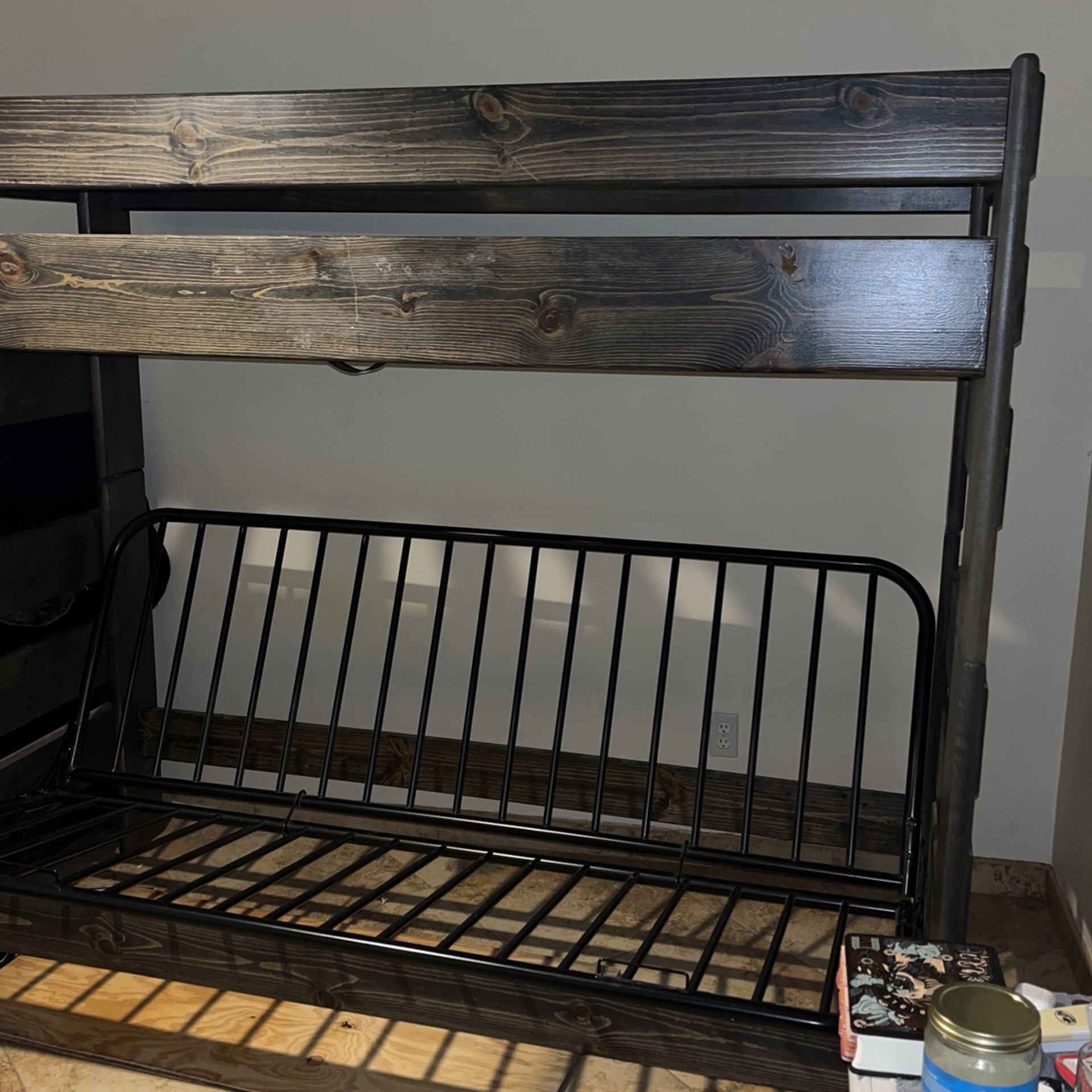 Bunk Bed With Futon Couch