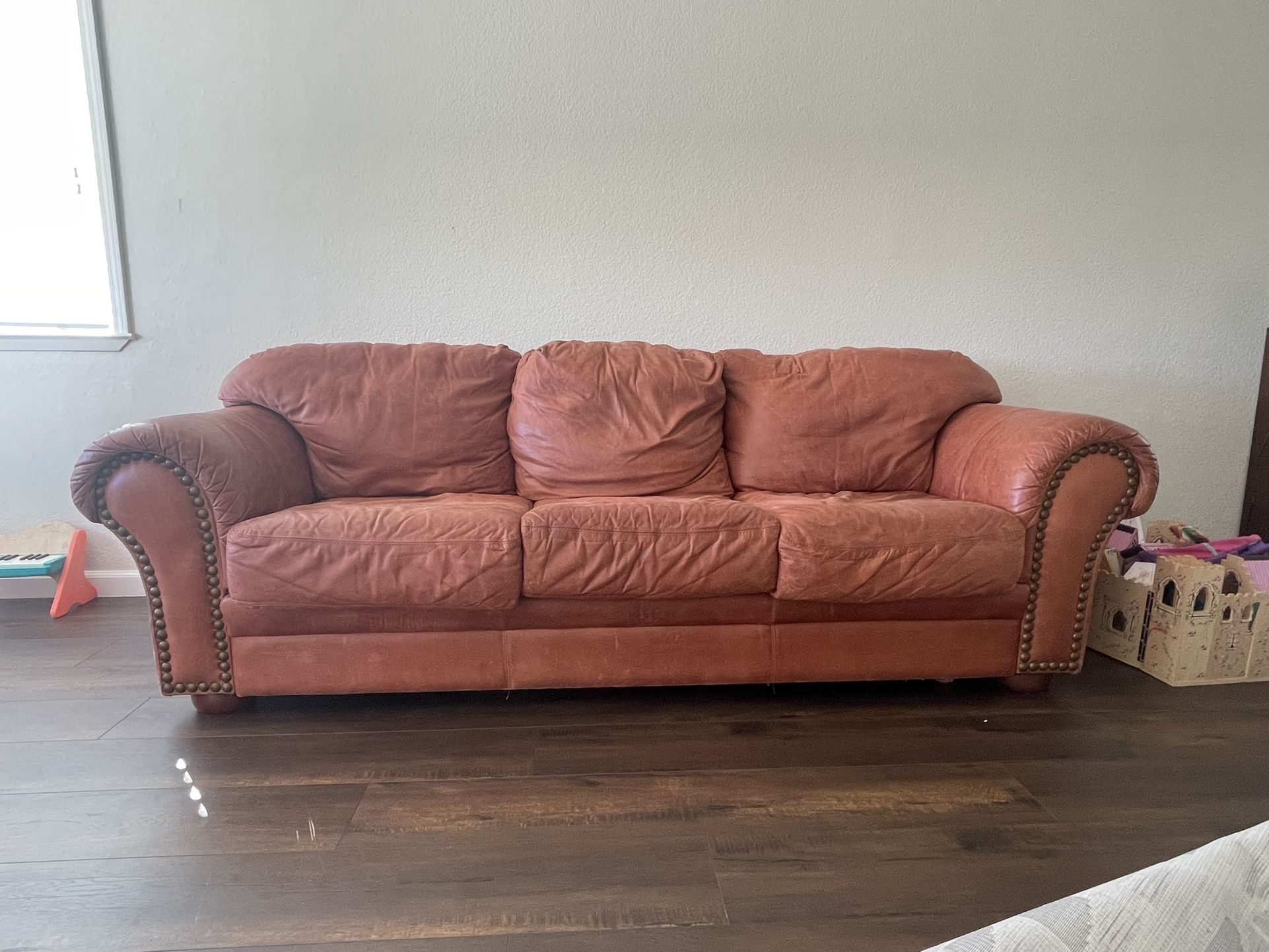 Vintage Leather Couch