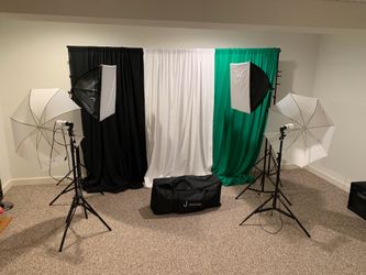 Julius Studio Backdrop/lighting kit