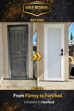 Custom Made Security Doors