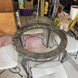 Kitchen/Breakfast Table and chairs, Coffee Table,End Tables