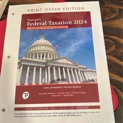 Pearsons Federal taxation 2025 Print Edition