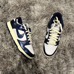 Nike Dunk Low Vintage Navy Size 8.5W