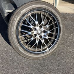 Tire And Wheel