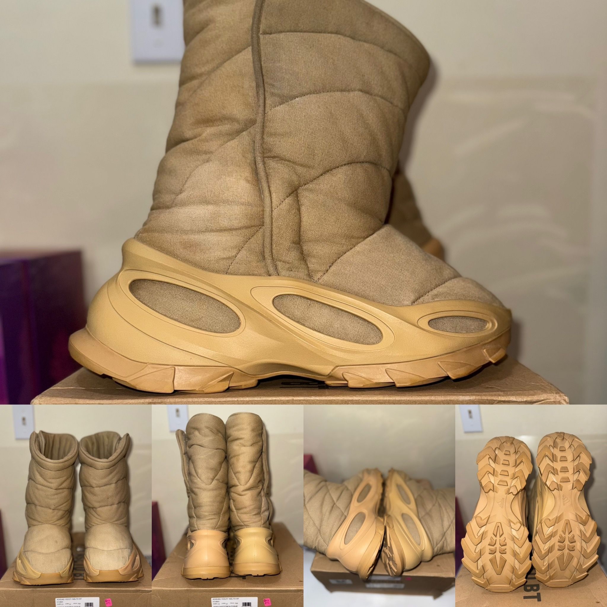 YEEZY NSLTD BOOT KHAKI SIZE 11