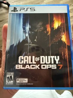 PS5 Call of Duty Black Ops 7