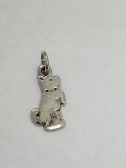 Retired & Rare James Avery Sterling Silver Puppy Dog Charm