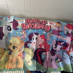 My Little Pony Birthday decorations  