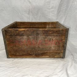 Canada Dry Wooden Crate