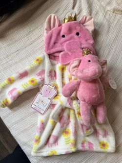 Babygirl Robe 0-6 Months