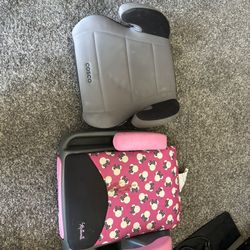 2 Booster Car seats 