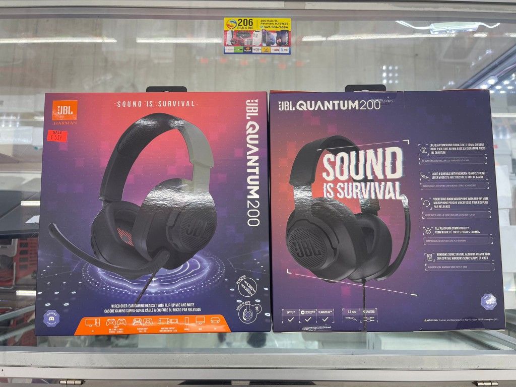 JBL HARMAN QUANTUM 200 Headset , Headphones,All Products : American Fashion Style Bags On Sale