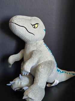 JURASSIC WORLD Blue the Raptor 12" Stuffed Plush DINOSAUR, 2023 Universal Studio
