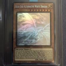 Aternative blue eyes white dragon