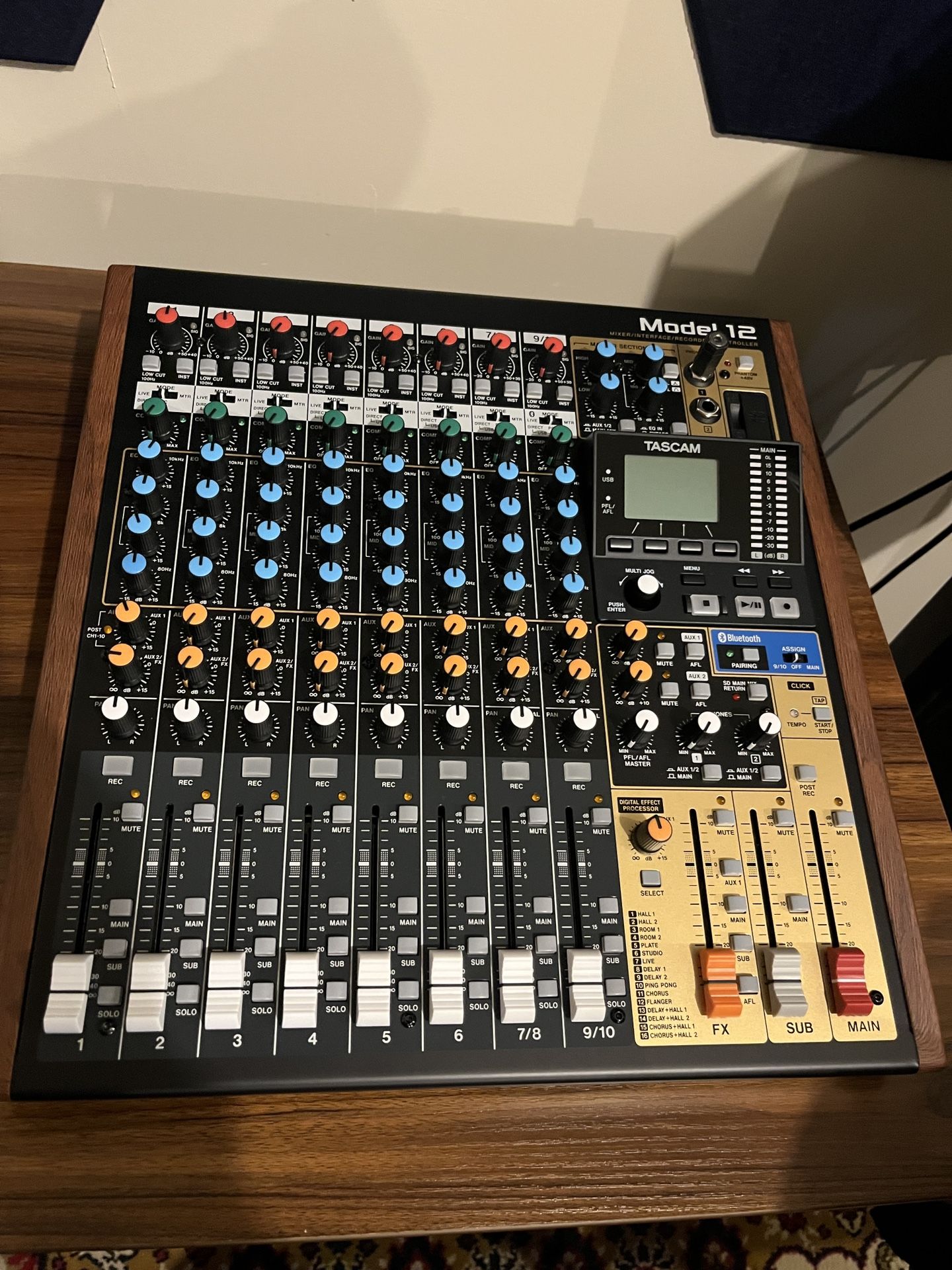 Tascam Model 12 Mixer/Audio Recorder