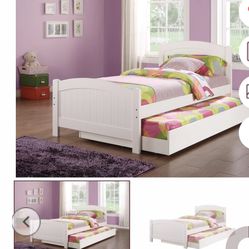 Twin Bed With Twin Not Including Mattress 