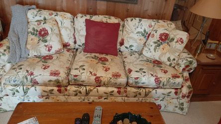 Nice floral sofa