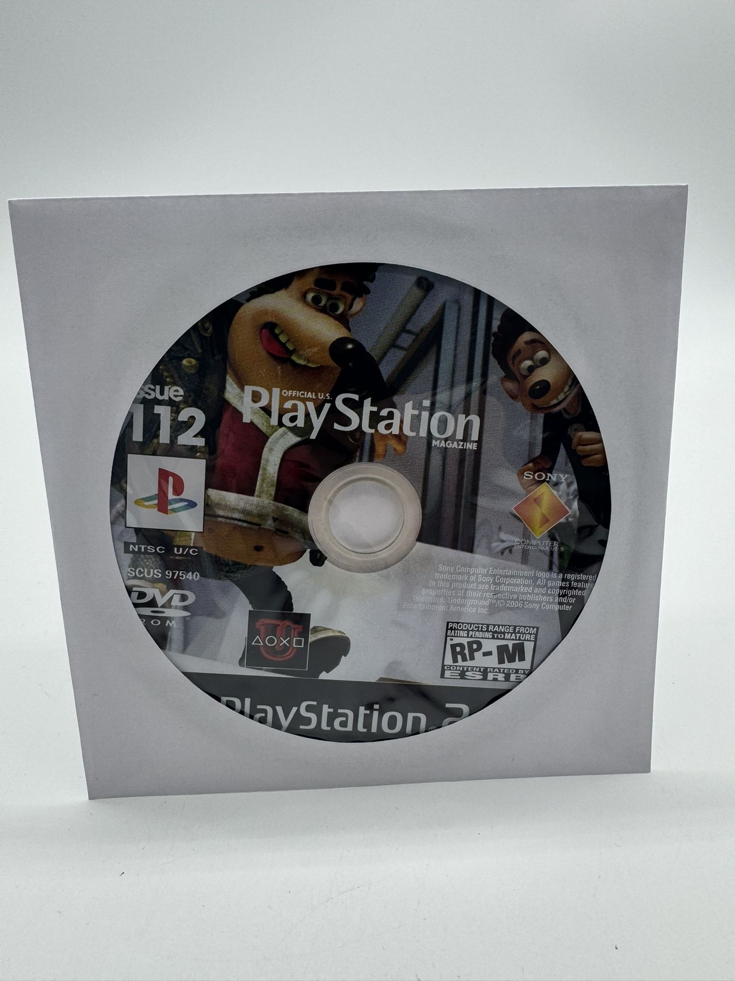 Official Playstation Magazine Demo Disc Issue #112 (Sony PS2)