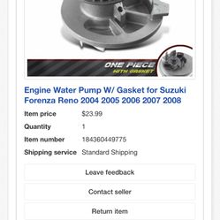 New !Suzuki Forenza 2006