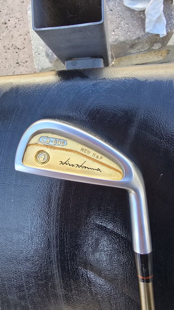 Honma LB-606 NEW H&F GOLD BACK FACE