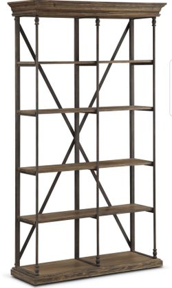 Sturdy double shelving unit