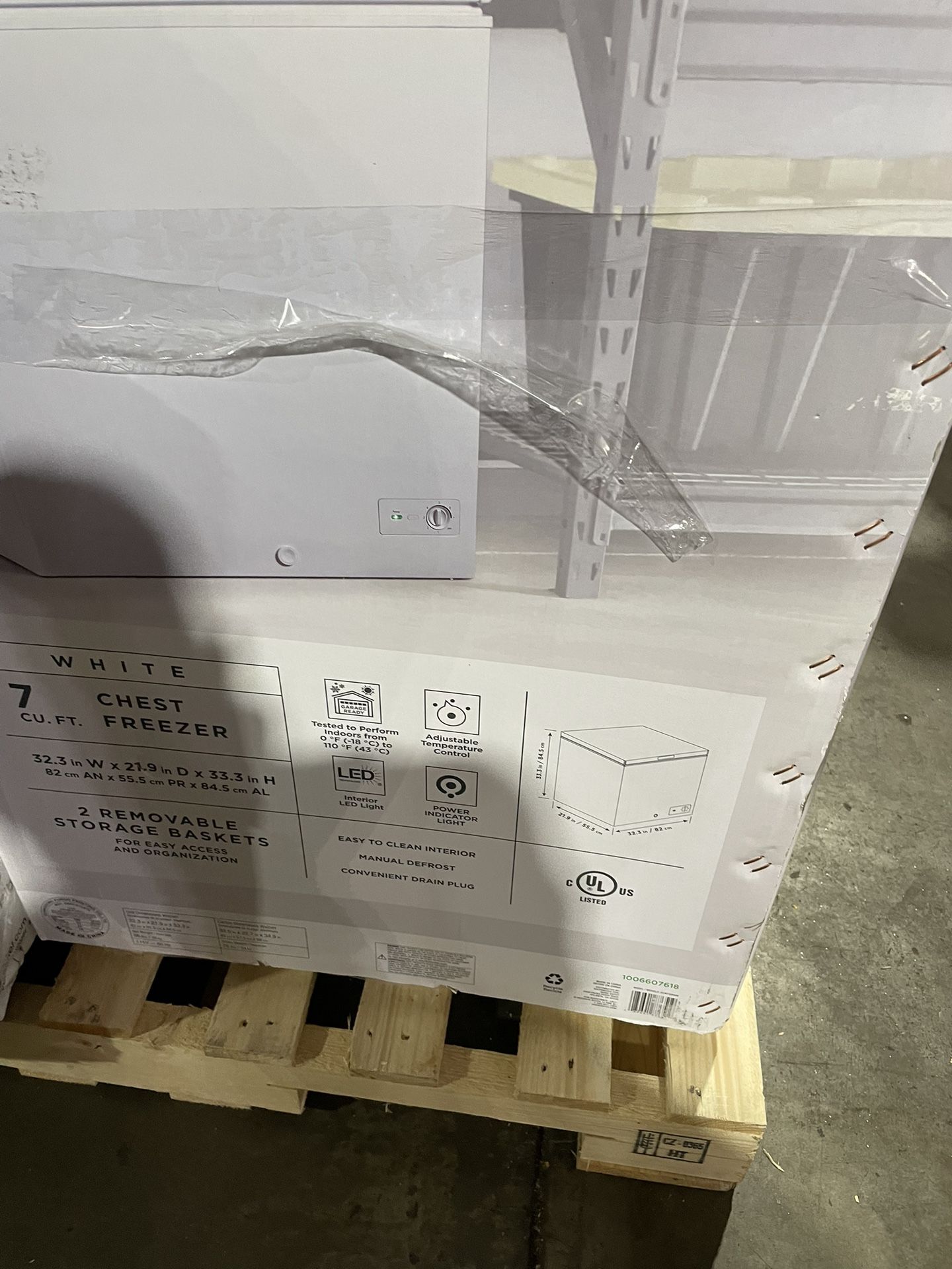 Vissani Chest Freezer