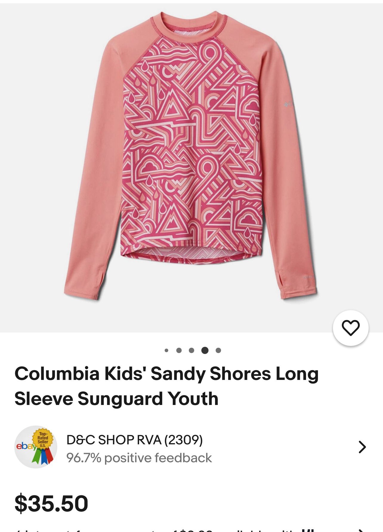 Columbia Youth Sunguards