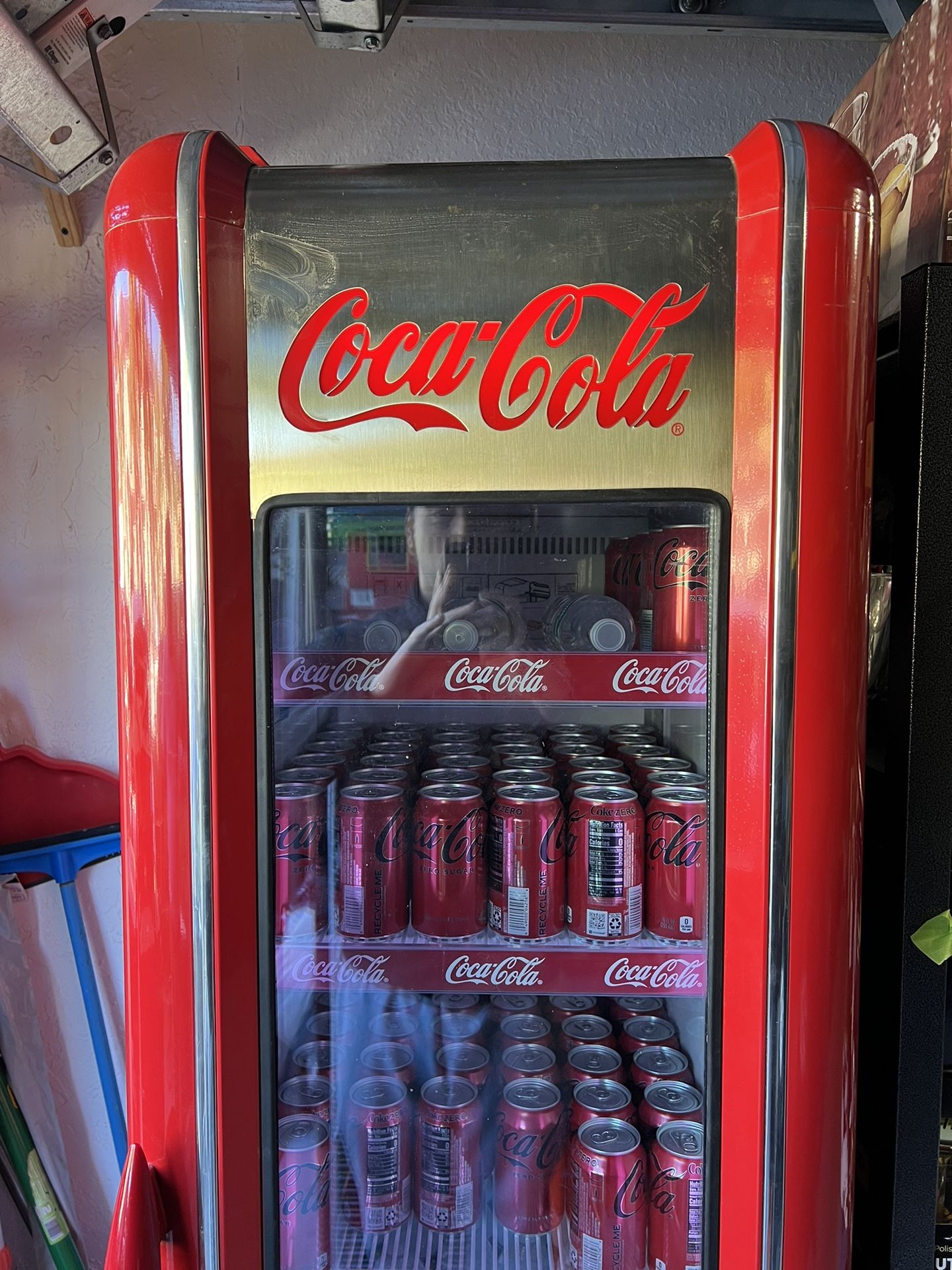 Retro Coke Fridge Vintage Coca Cola Refrigerator