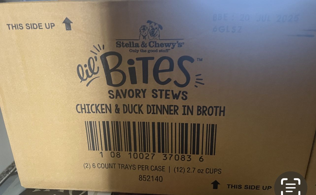 Chewy Stella’s Dog Food 