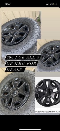 Black Jeep Rims 