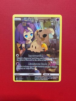 Pokemon Card TCG Mimikyu cosmic eclipse full art
