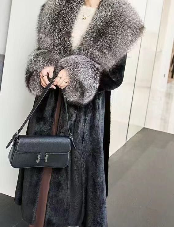 Black Fur Coat