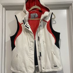 SPYDER WOMEN VEST W HOODIE INSULATION 