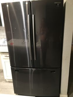 Samsung 26 Cu. Ft. French Door Refrigerator – Black Stainless Steel