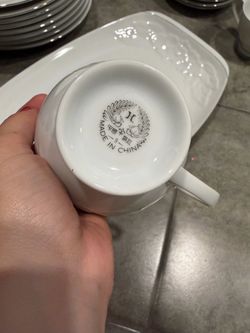 White Porcelain Dinner Set