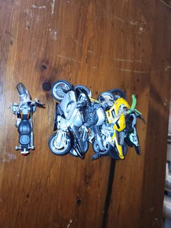 Die-Cast Motorcycle Model Collection – Set of 5