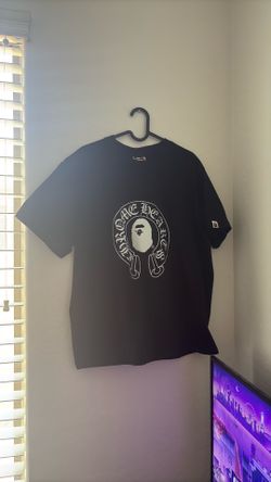 Large Chrome X Bape collab tee