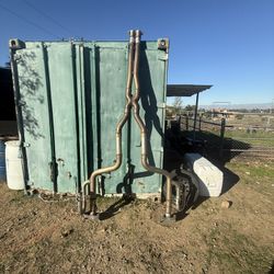 Full exhaust for a challenger hellcat 392 RT