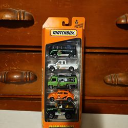 1999 Matchbox 5 Pack Storm Trackers 