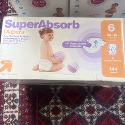Diapers Number 6 - Seven Box And .10box Number 5